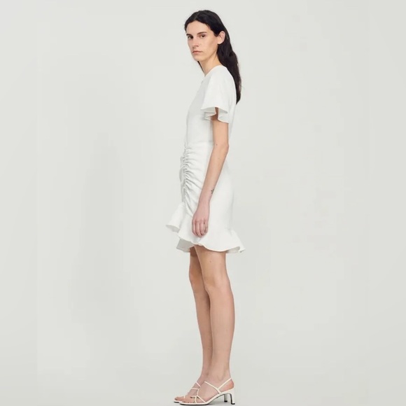 Sandro Short crossover dress - Picture 4 of 6